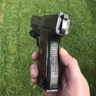 Resident Evil 4 Silver Ghost - Leon's RE4 Toy Pistol Solid Resin Replica Resident Evil Cosplay Prop Handmade Fake Cosplay Costume Film Prop