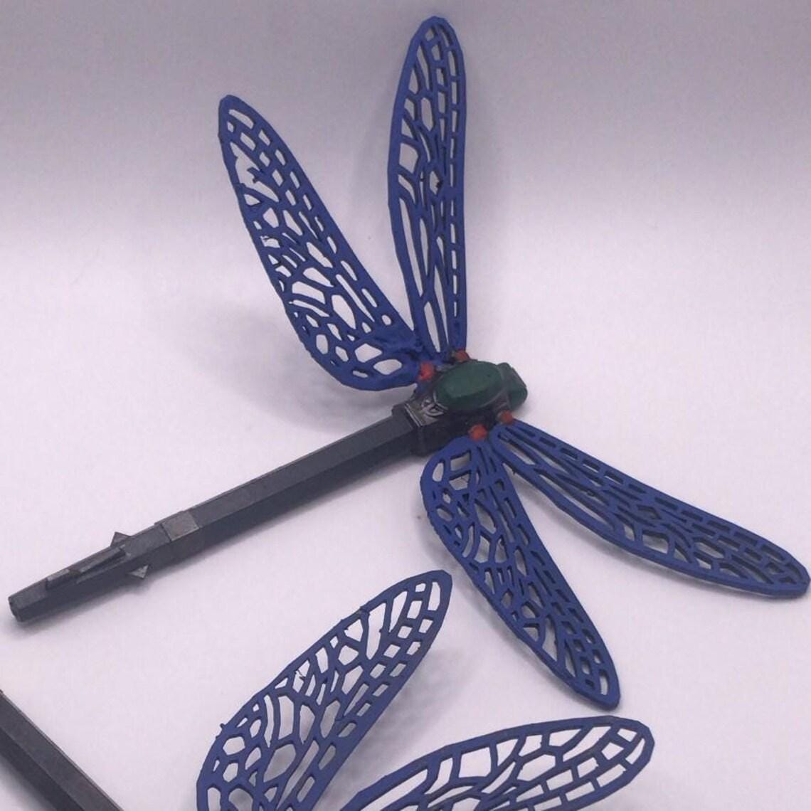 Resident Evil Code Veronica Gold and Silver Dragonfly Replica High-Quality Resin Winged & Wingless Variants!