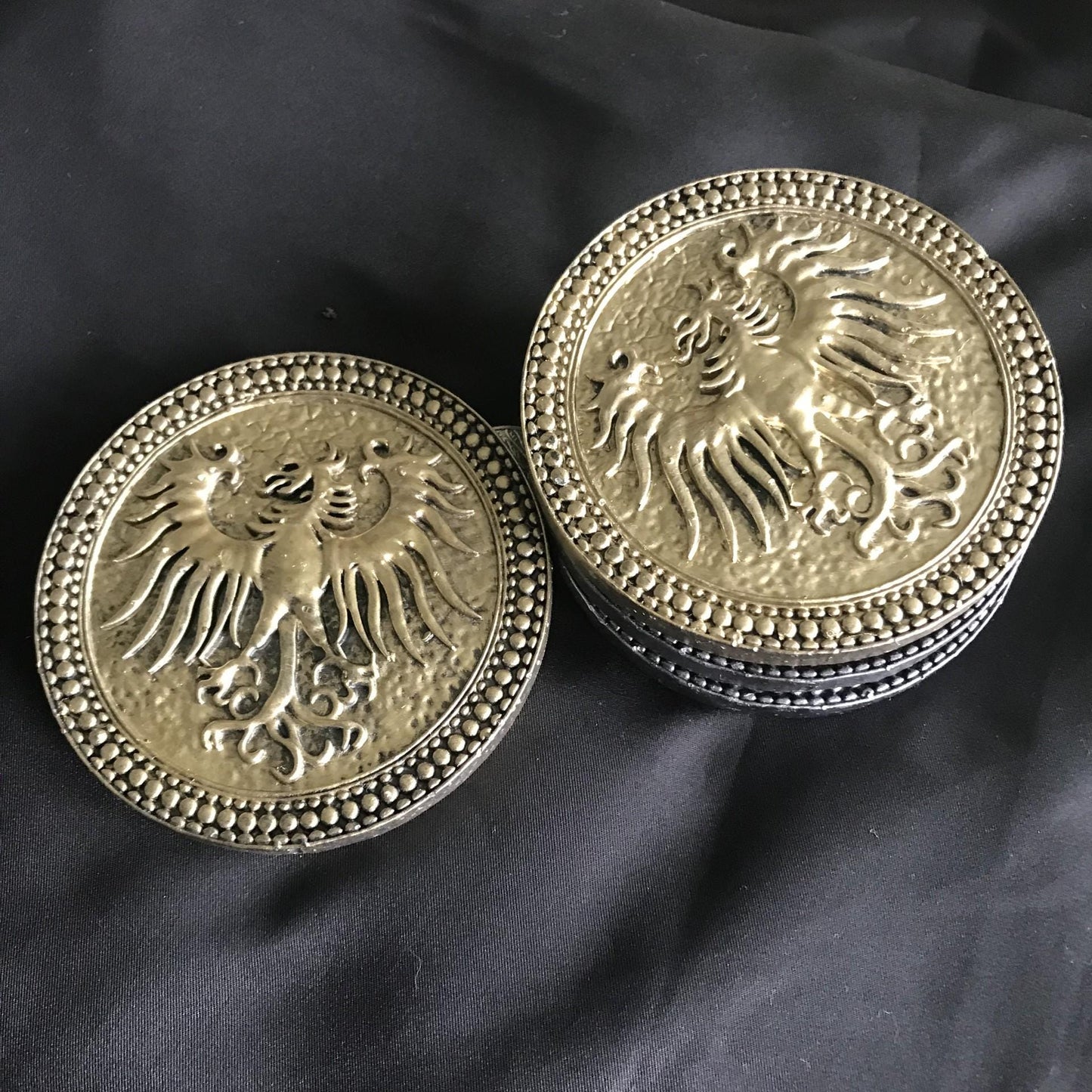 Resident Evil 1 Medals - Resident Evil Medal Of Eagle and Medal Of Wolf! Handmade Resin Coin!