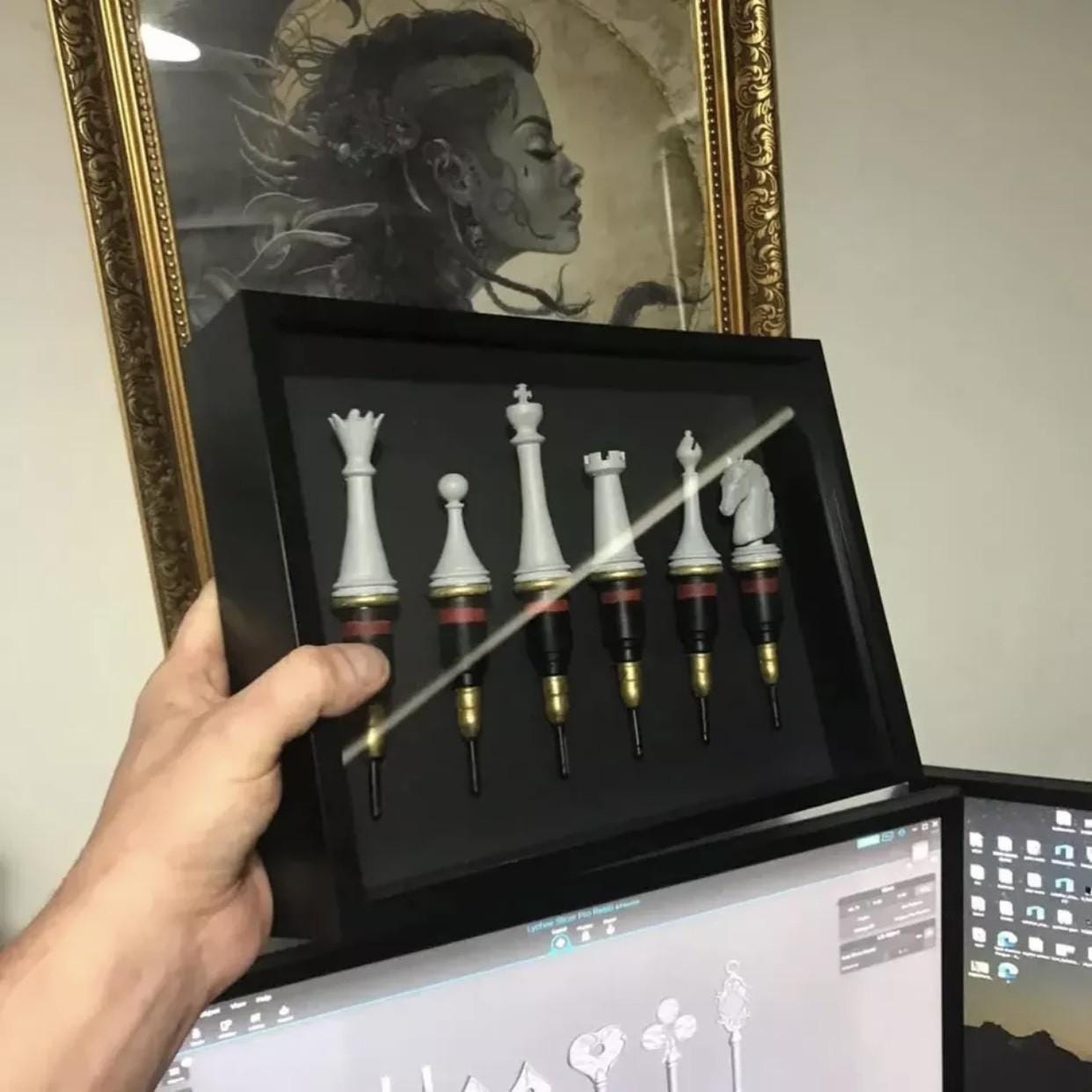 Resident Evil 2 - Chess Plugs Full Collection! Unique RE Gift!