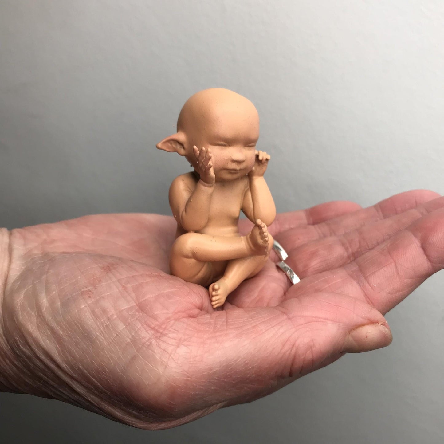Baby Elf - Newborn Baby Elf Gift! Cute Birth Gift! Resin Model! Birth Gifts! Newborn Gift