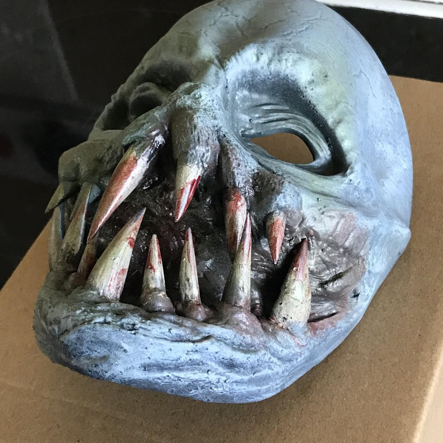 Resident Evil 4 Regenerator Mask . Wall display! Rare Resident evil Gift!