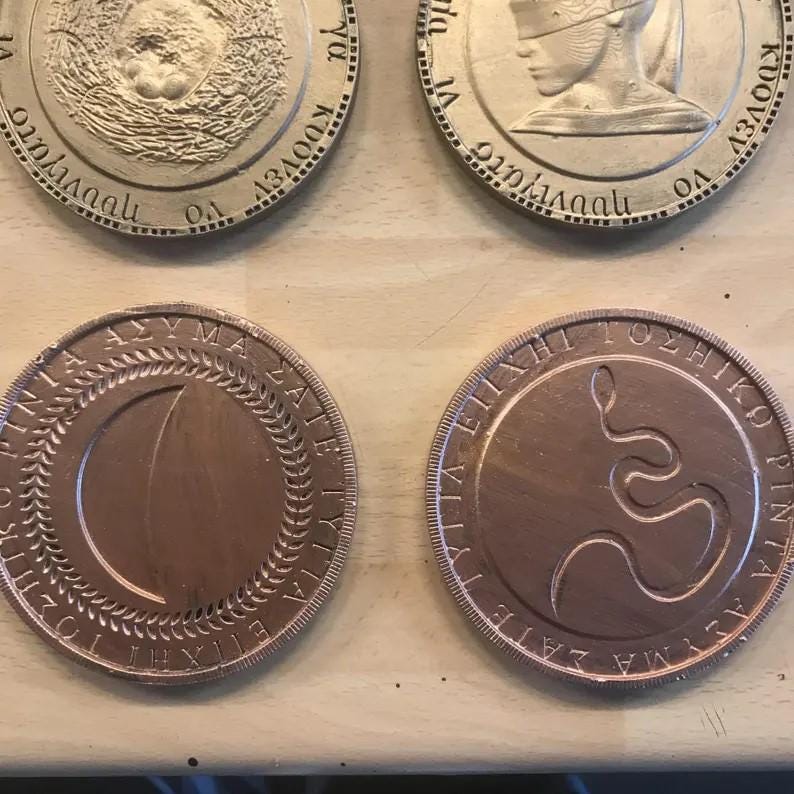 Silent Hill 2 Remake - Coins! Man, Woman and Snake coin! Silent Hill Coin