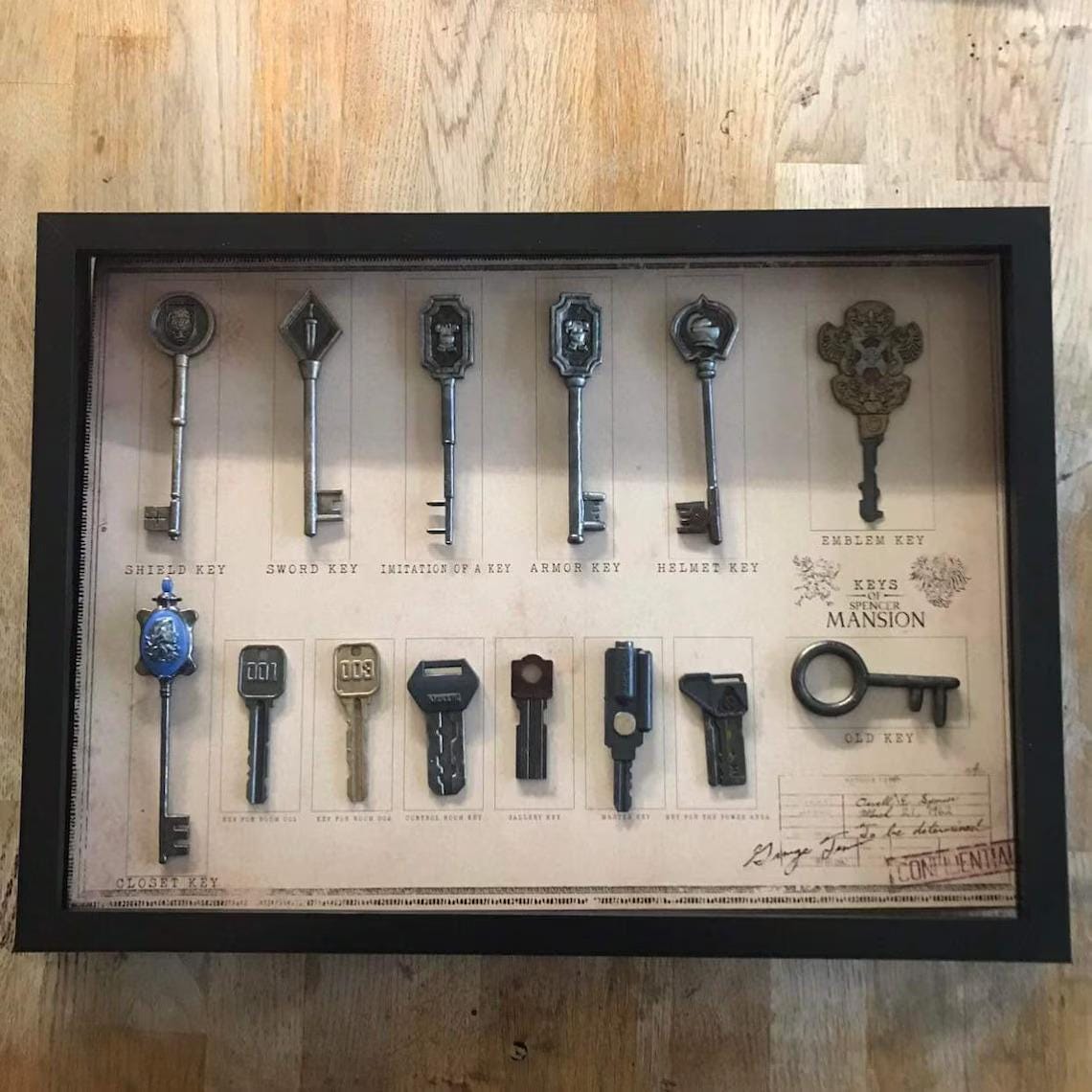 Resident Evil 1 Key Collection