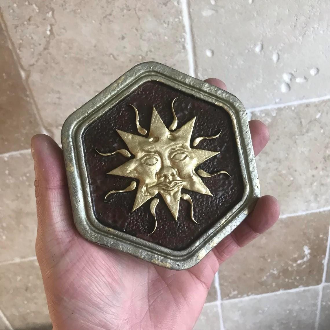 Resident Evil 1 Crests! Solid Resin! Wind Crest, Moon Crest, Star Crest, Sun Crest! Resident Evil items! Capcom