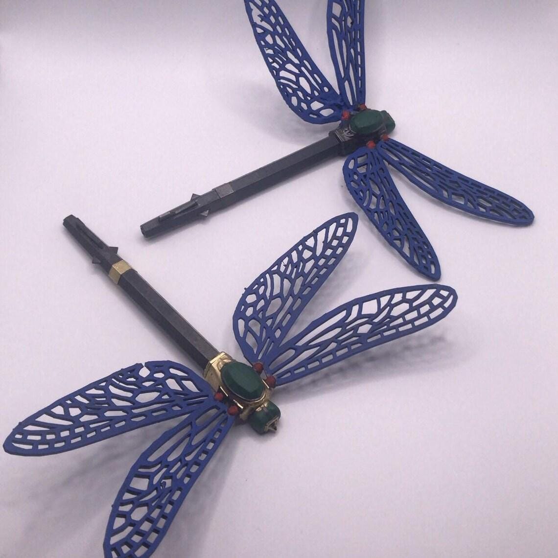 Resident Evil Code Veronica Gold and Silver Dragonfly Replica High-Quality Resin Winged & Wingless Variants!
