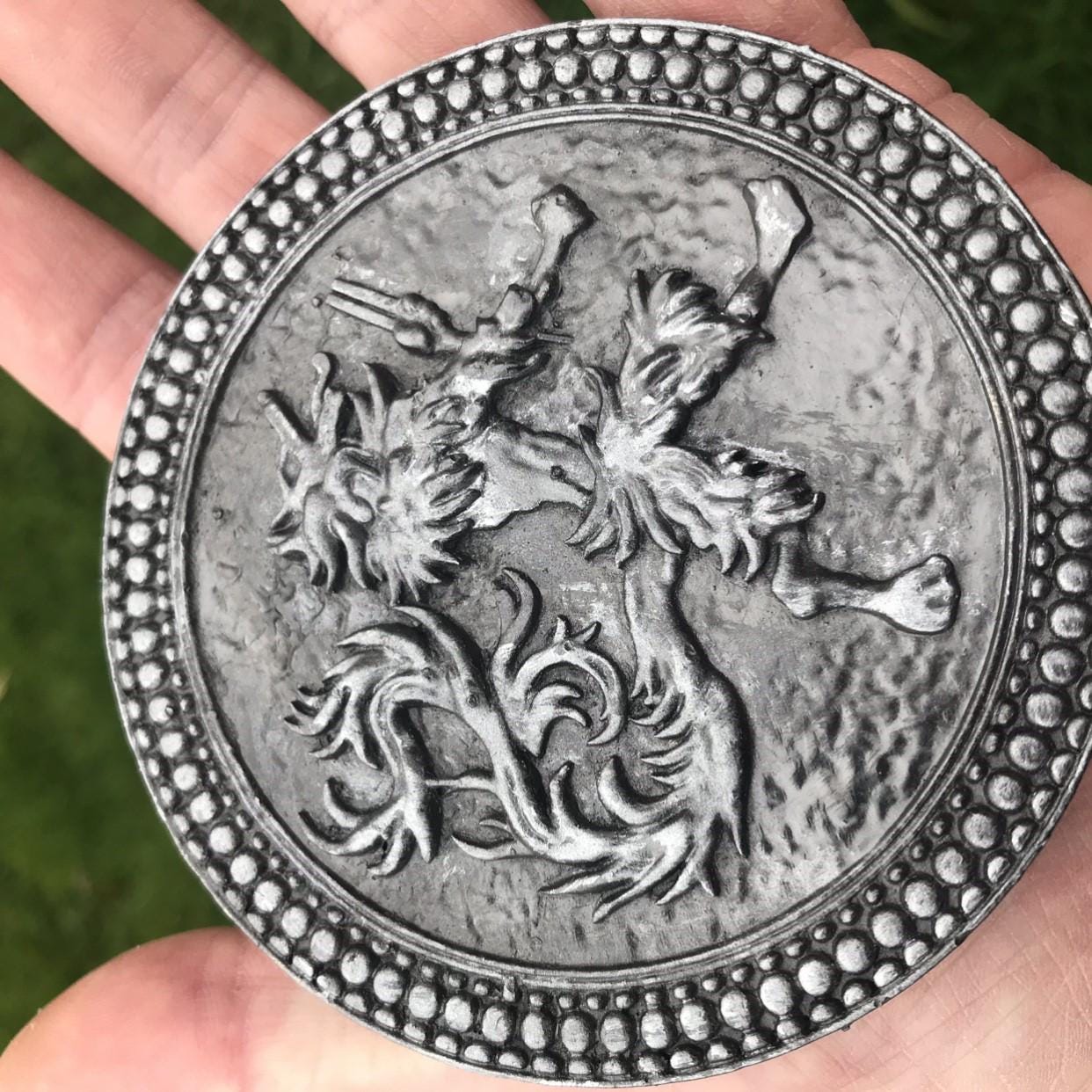 Resident Evil 1 Medals - Resident Evil Medal Of Eagle and Medal Of Wolf! Handmade Resin Coin!