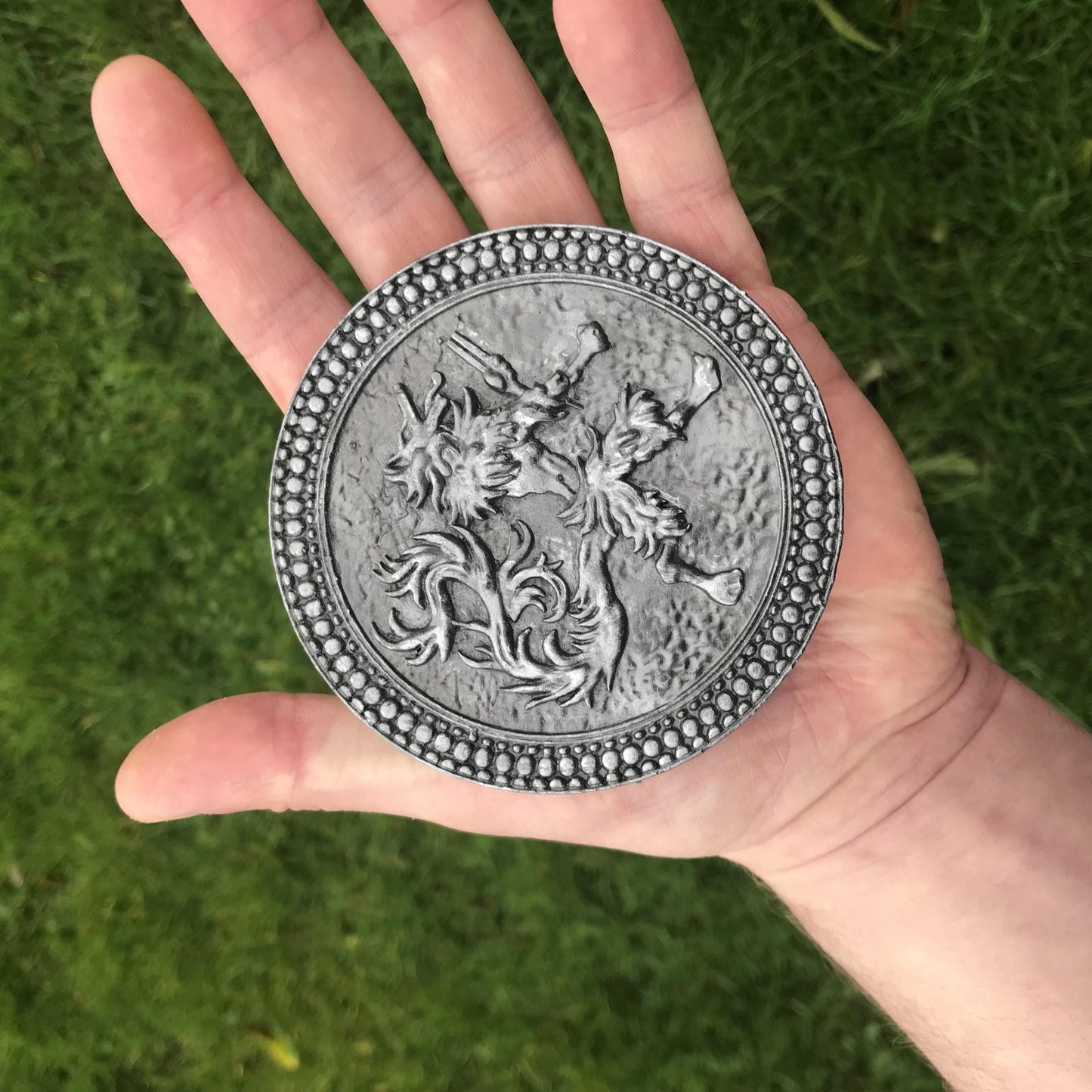 Resident Evil 1 Medals - Resident Evil Medal Of Eagle and Medal Of Wolf! Handmade Resin Coin!