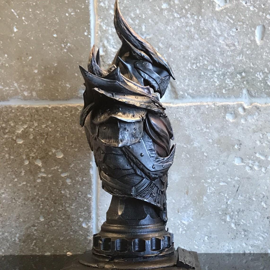 Skyrim Daedric Armor Bust - High Quality Resin!
