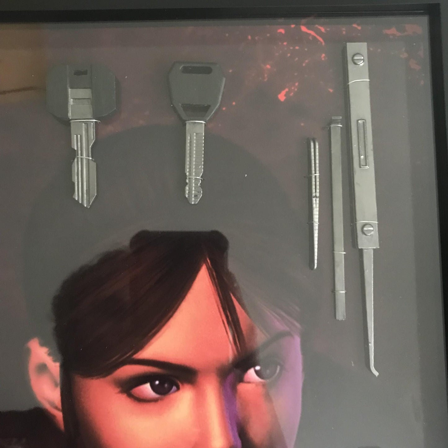 Resident Evil Code Veronica Key Collection! A3 Size