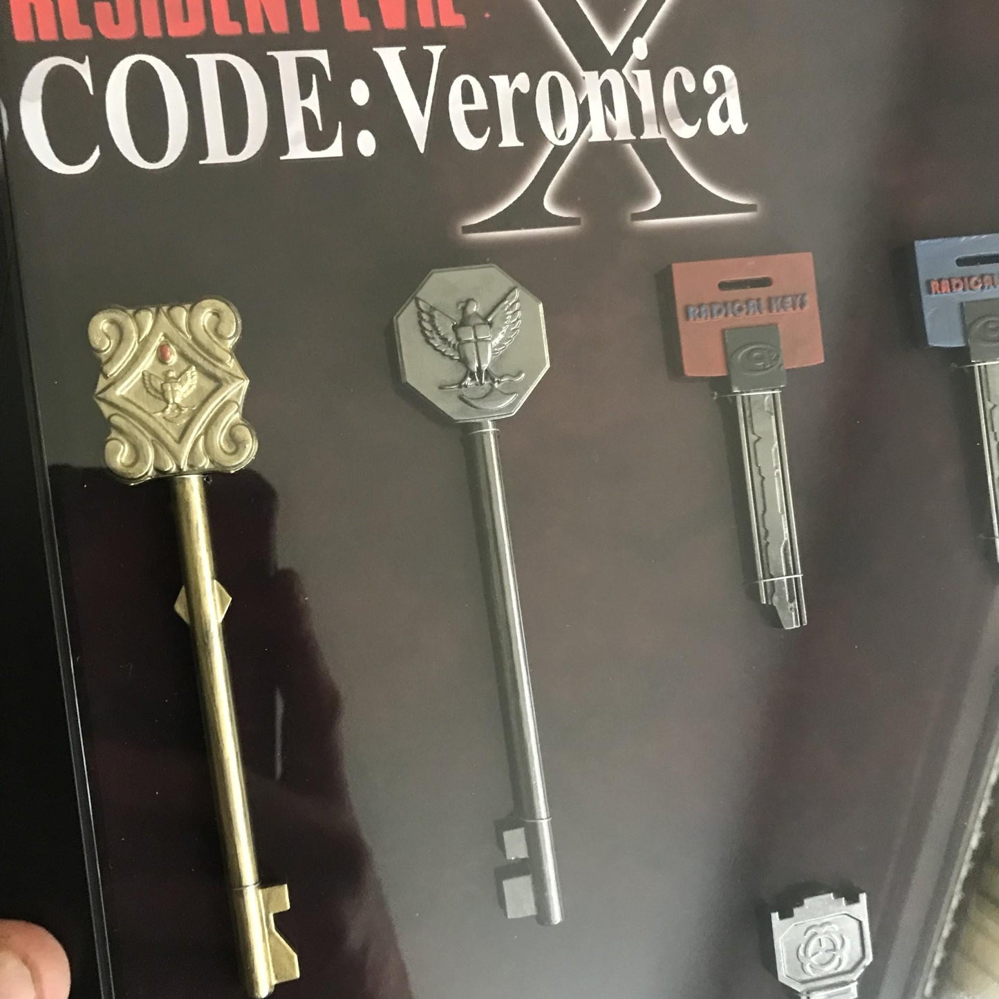 Resident Evil Code Veronica Key Collection! A3 Size