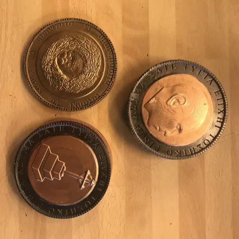 Silent Hill 2 Remake - Coins! Man, Woman and Snake coin! Silent Hill Coin