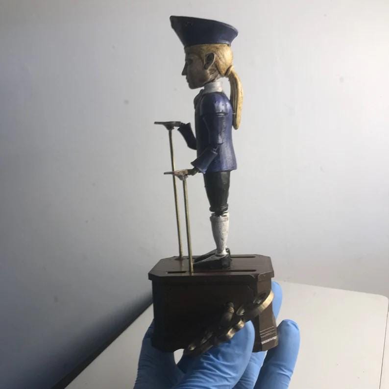 Resident Evil 4 Remake Clockwork Castellan! A Truly Unique Handmade Resident Evil Item! RARE