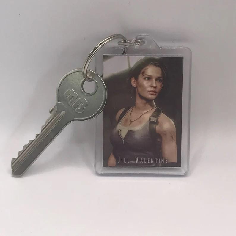 Resident Evil Keychains! Pick Your Favorite Resident Evil Character! Perfect affordable Little Gift!