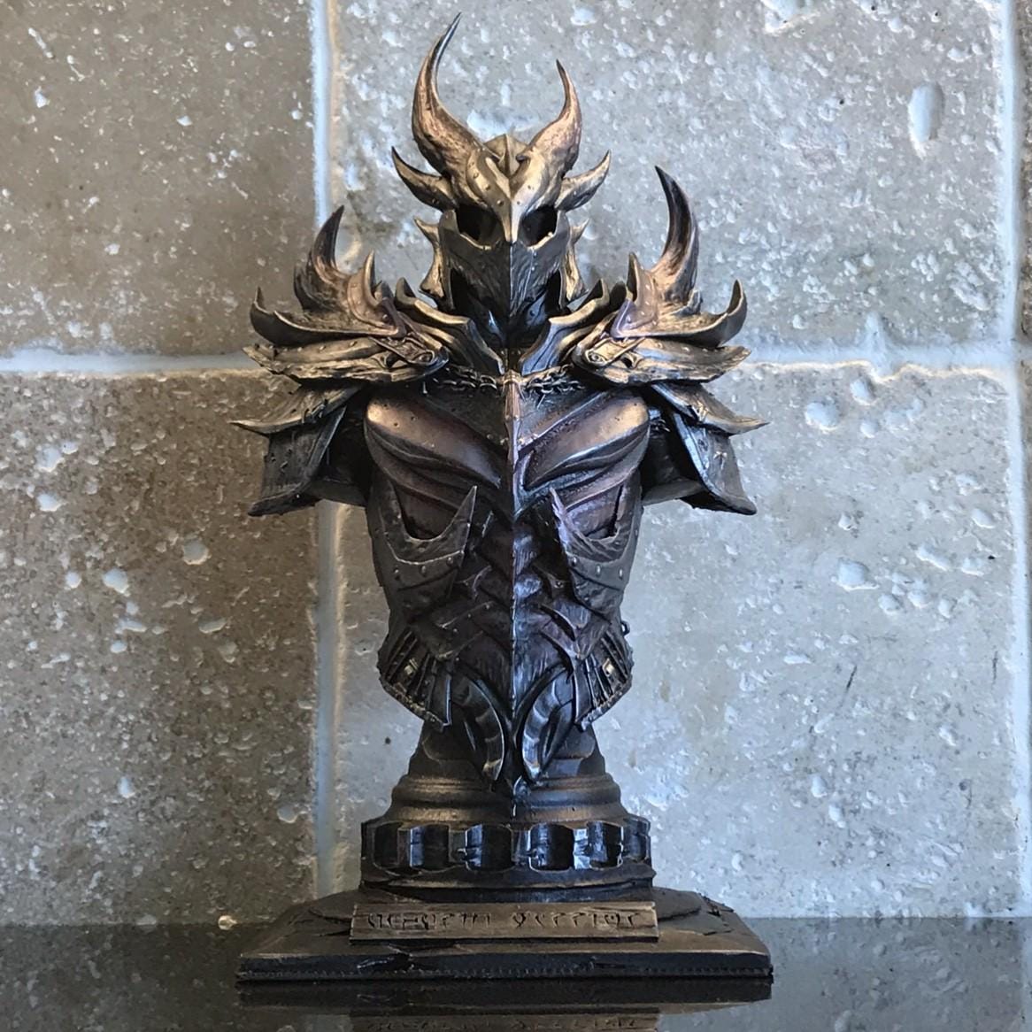 Skyrim Daedric Armor Bust - High Quality Resin!