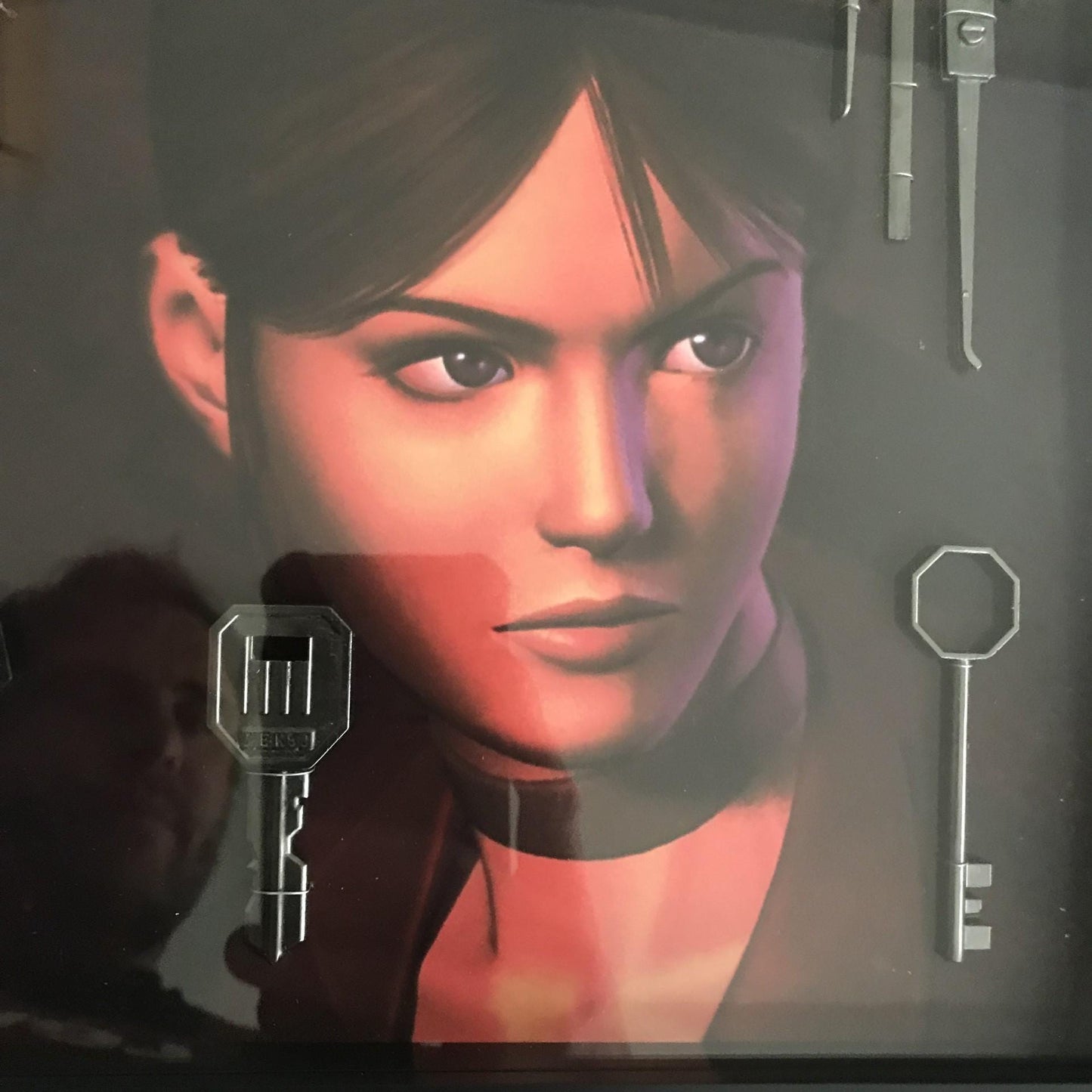 Resident Evil Code Veronica Key Collection! A3 Size