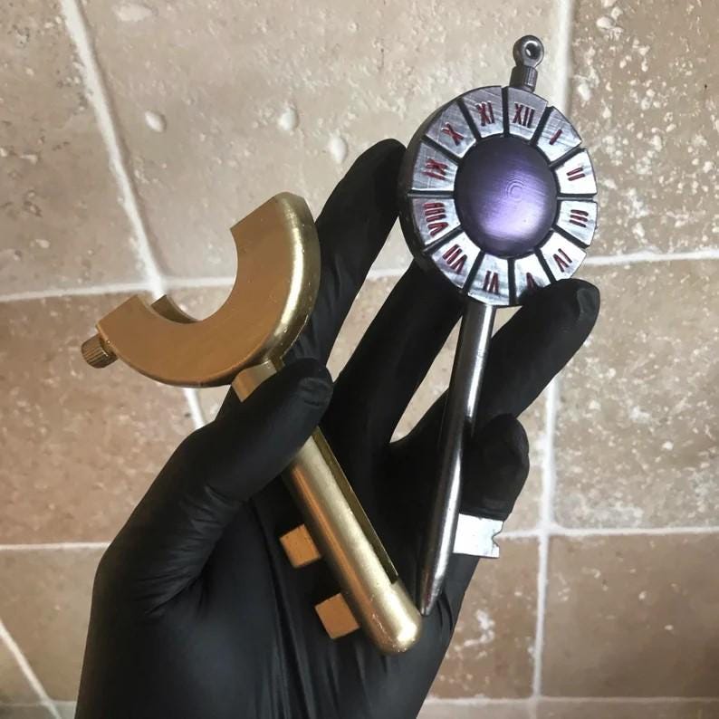 Resident Evil Key! Resident Evil 3 Key! Handmade from Resin! Resident Evil Gifts!