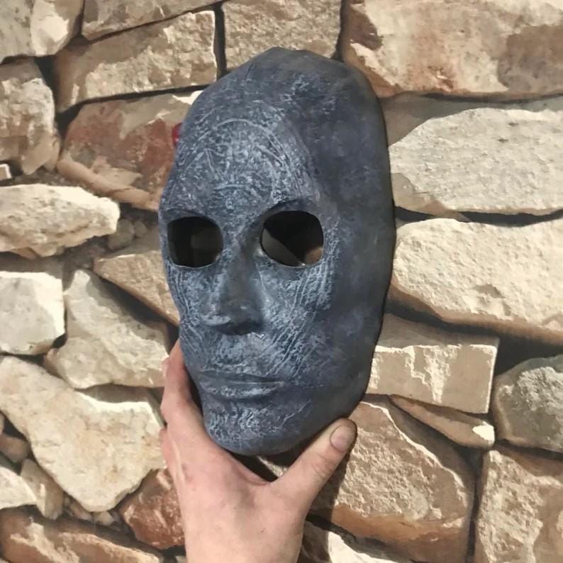 Resident Evil 1 Death Masks! Handmade and crafted! A4 Shadow box mounted or Extra large Full face sized!