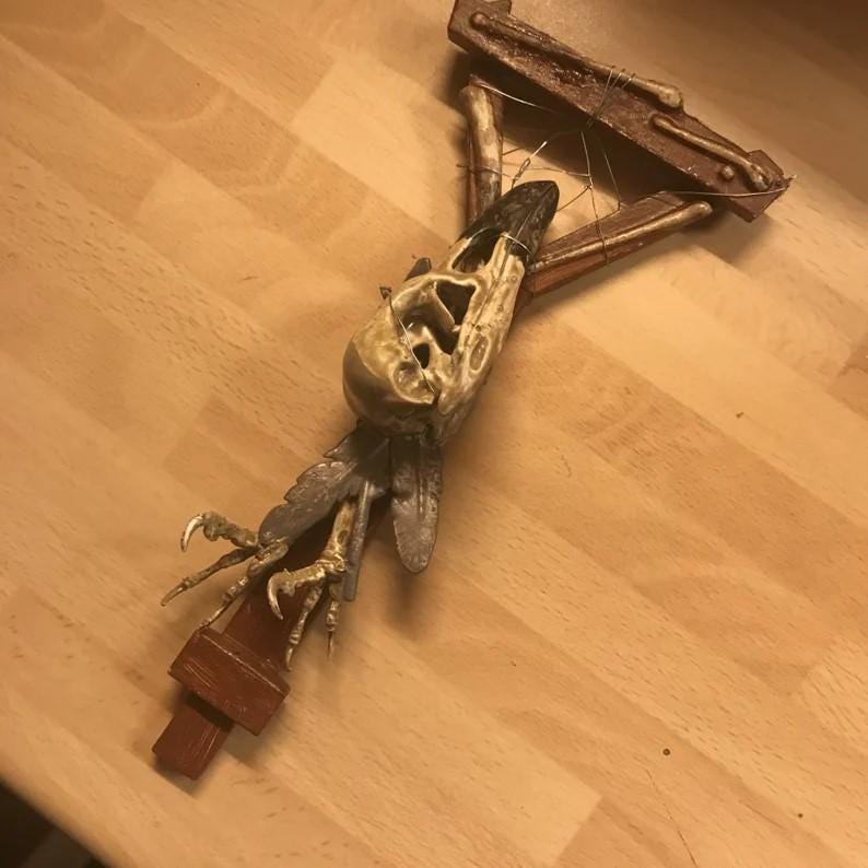 Resident Evil 7 Crow Key - Resin Resident Evil Key! High Quality Collectible! Cosplay Gift!