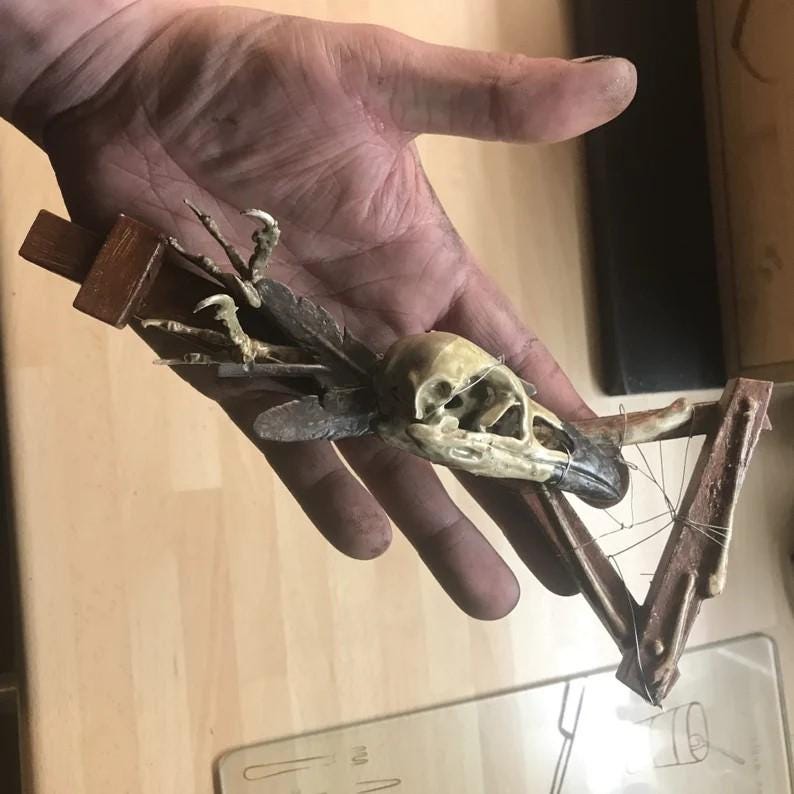 Resident Evil 7 Crow Key - Resin Resident Evil Key! High Quality Collectible! Cosplay Gift!