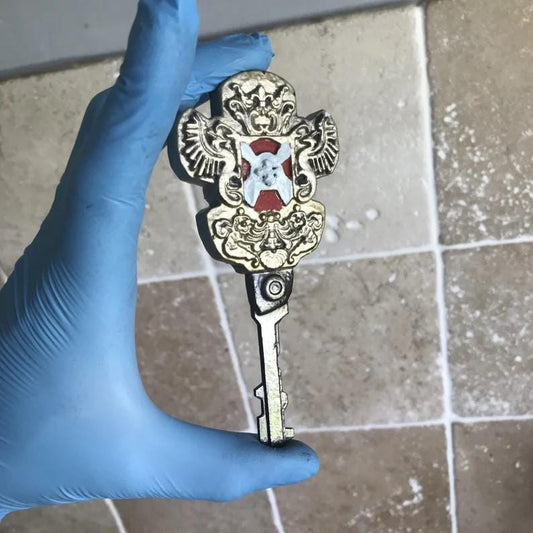 Resident Evil 1 - Emblem Key from Resident Evil 1! Perfect Resident Evil Cosplay Props. Perfect Gamer Gift!
