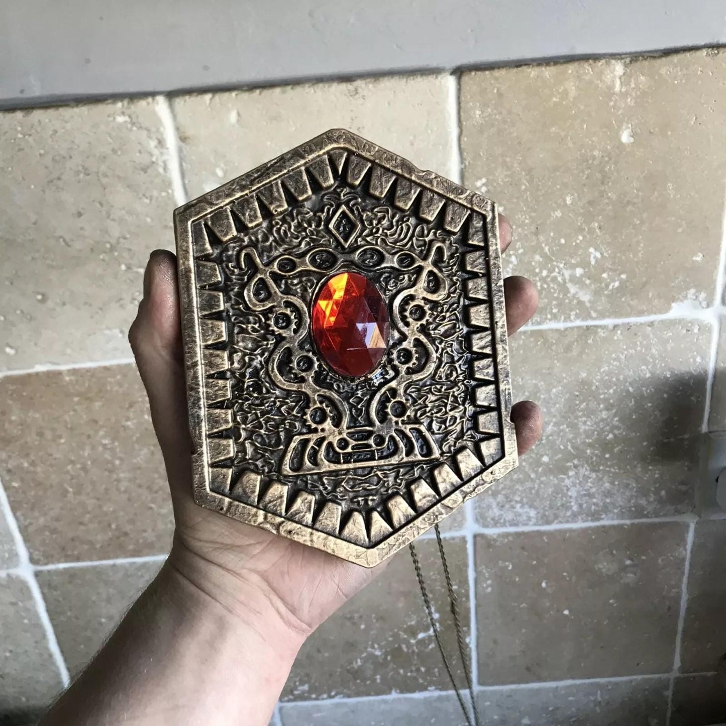 Bride of Chucky Heart of Damballa Amulet! Child's Play Replica! Large Human Size! Chucky Cosplay Prop