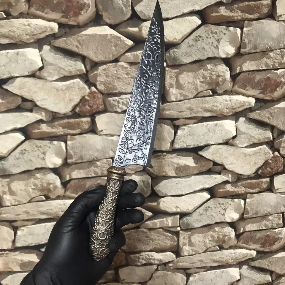 VORPAL BLADE Alice Madness Returns Vorpal Blade With Stand - - Quality Resin! High Quality Prop! Alice Cosplay!