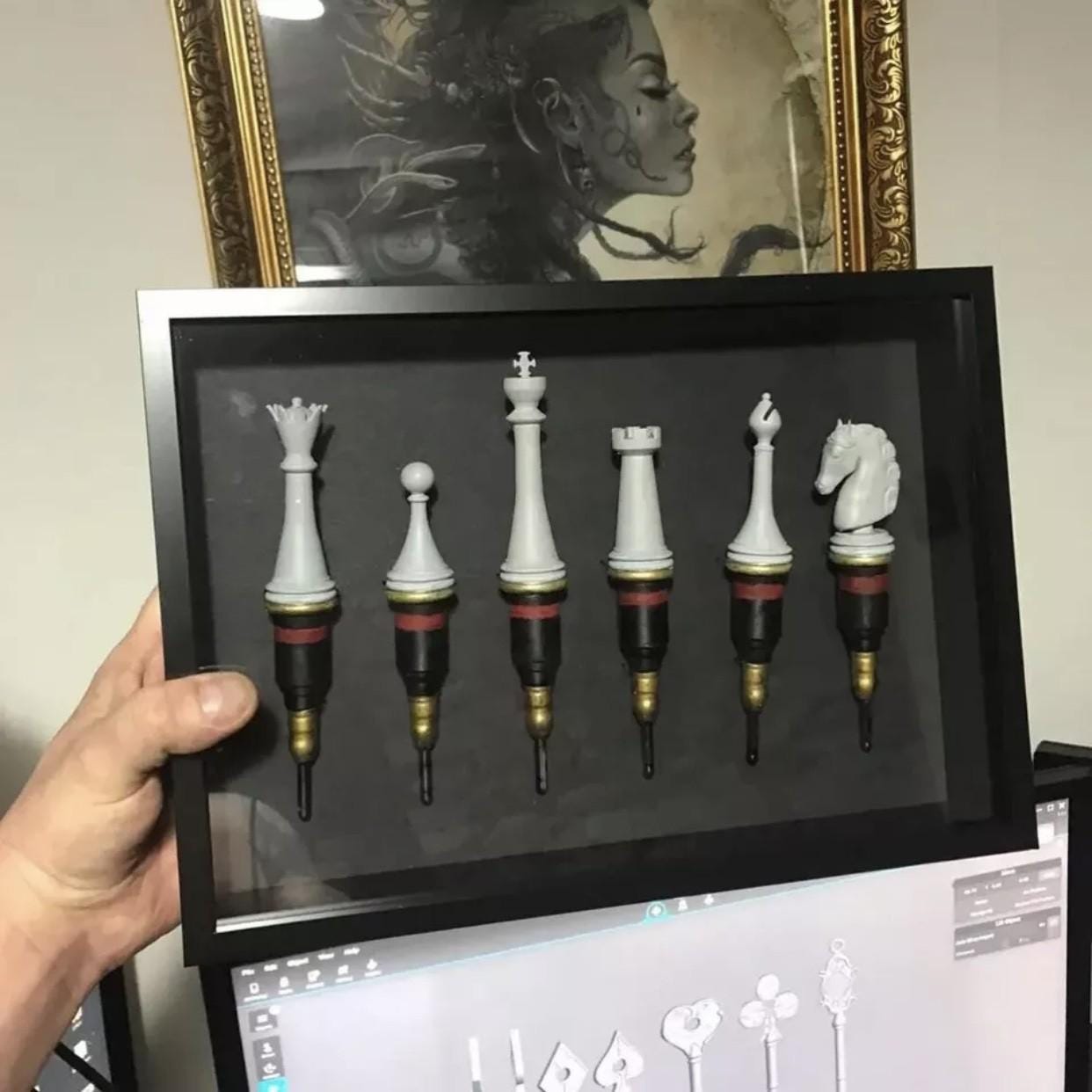 Resident Evil 2 - Chess Plugs Full Collection! Unique RE Gift!