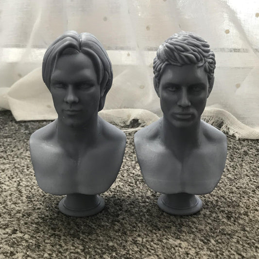 Supernatural Sam Winchester or Dean Winchester Statues! Supernatural Gifts! Supernatural Art, Supernatural Show, Supernatural Cosplay