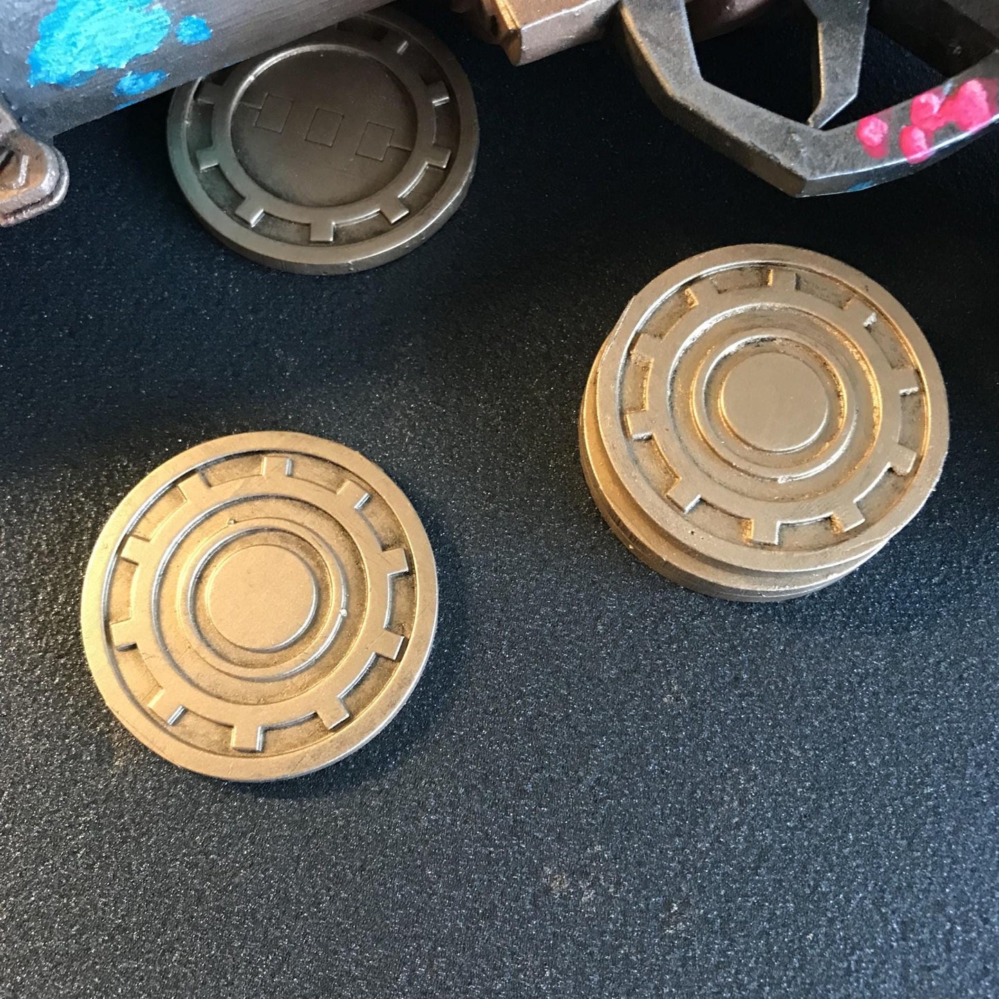 Arcane coins -  Arcane item, Arcane cosplay, Arcane prop cosplay item!