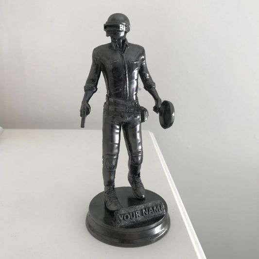 Custom PUBG Statue! Custom Gamer Tag Player Battleground Unknown Figurine!