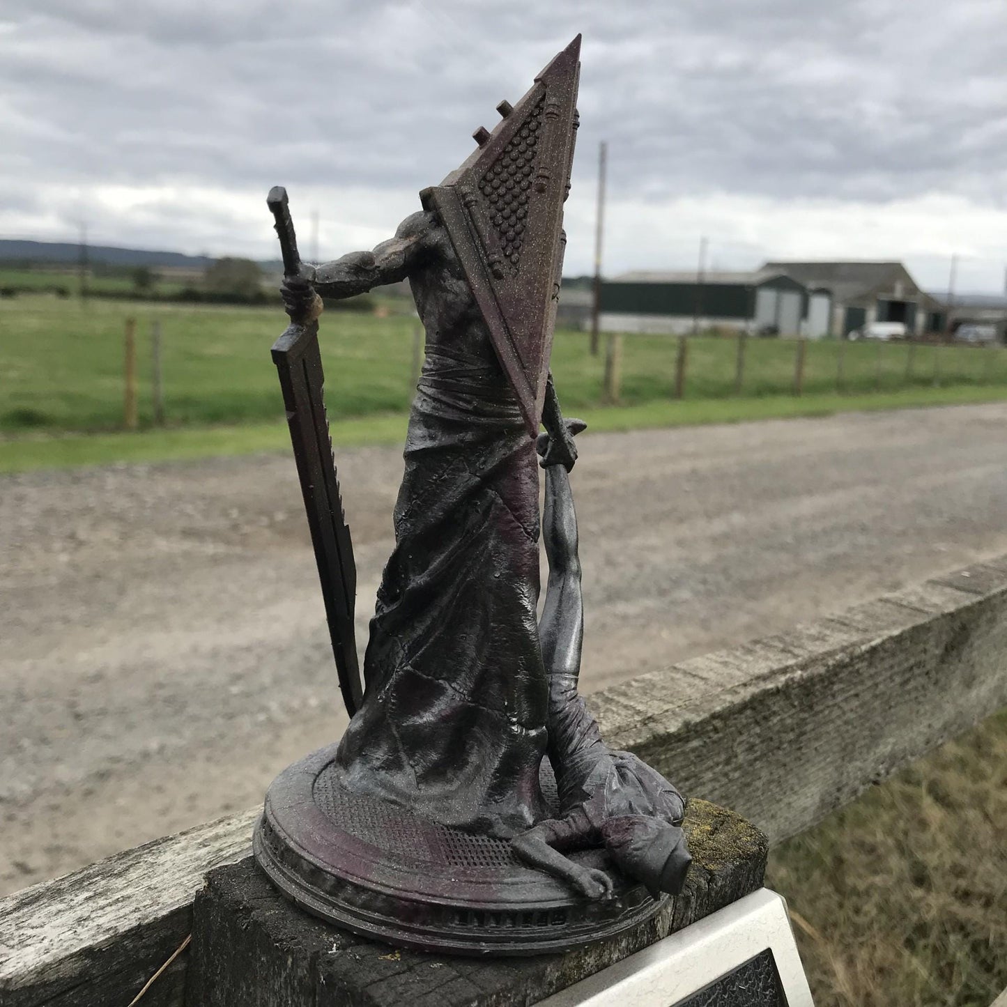 Silent Hill Pyramid head - High Quality Resin Statue! Silent Hill Model Figurine! Pyramidhead