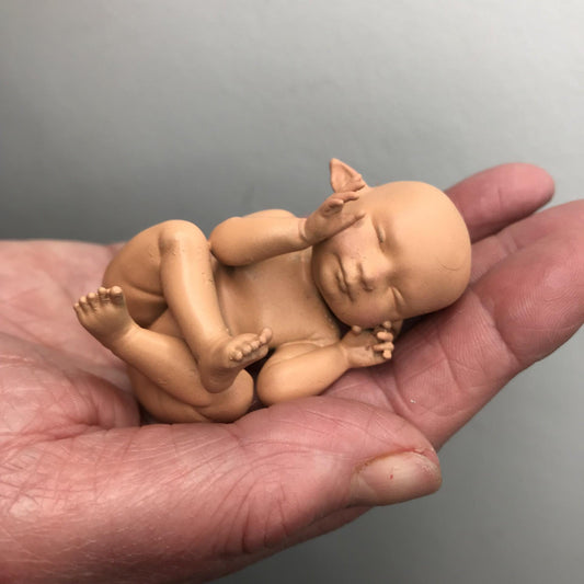 Baby Elf - Newborn Baby Elf Gift! Cute Birth Gift! Resin Model! Birth Gifts! Newborn Gift
