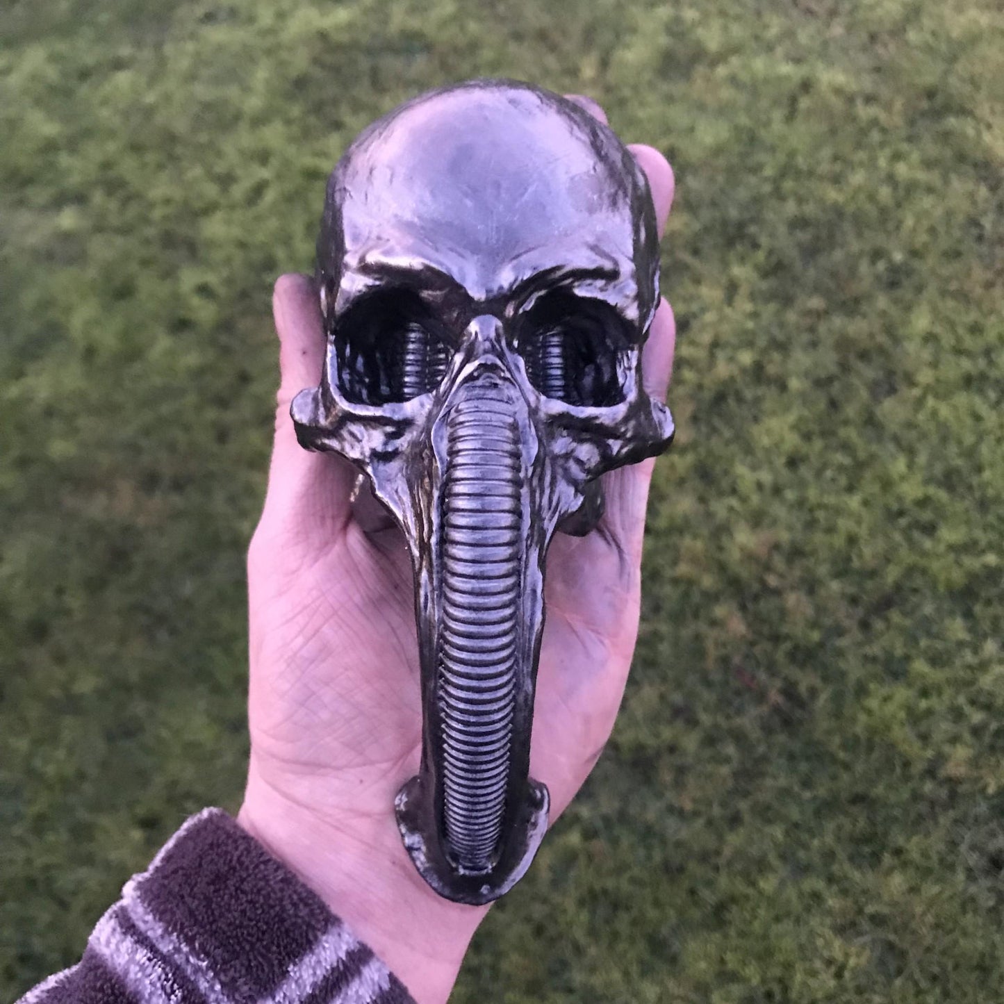 HR Giger Alien Wall Decor Model! HR Giger style Gift!  Alien Statue Alien Model