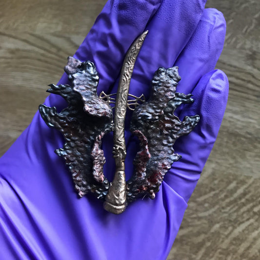 Elden Ring Talisman - Rotten Winged Sword Insignia! Elden ring Gift!