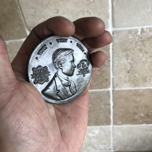 BioShock Coin Fan made and Designed! Heads and tails coin, resin 1/1 scale!