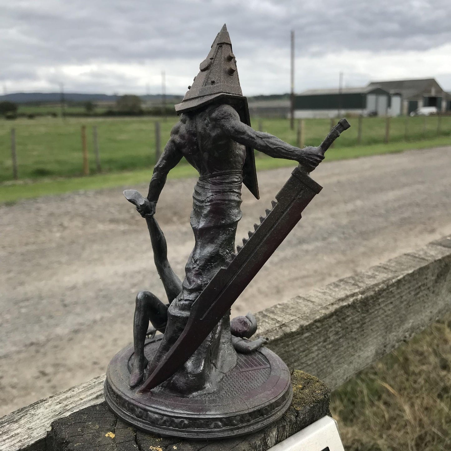 Silent Hill Pyramid head - High Quality Resin Statue! Silent Hill Model Figurine! Pyramidhead