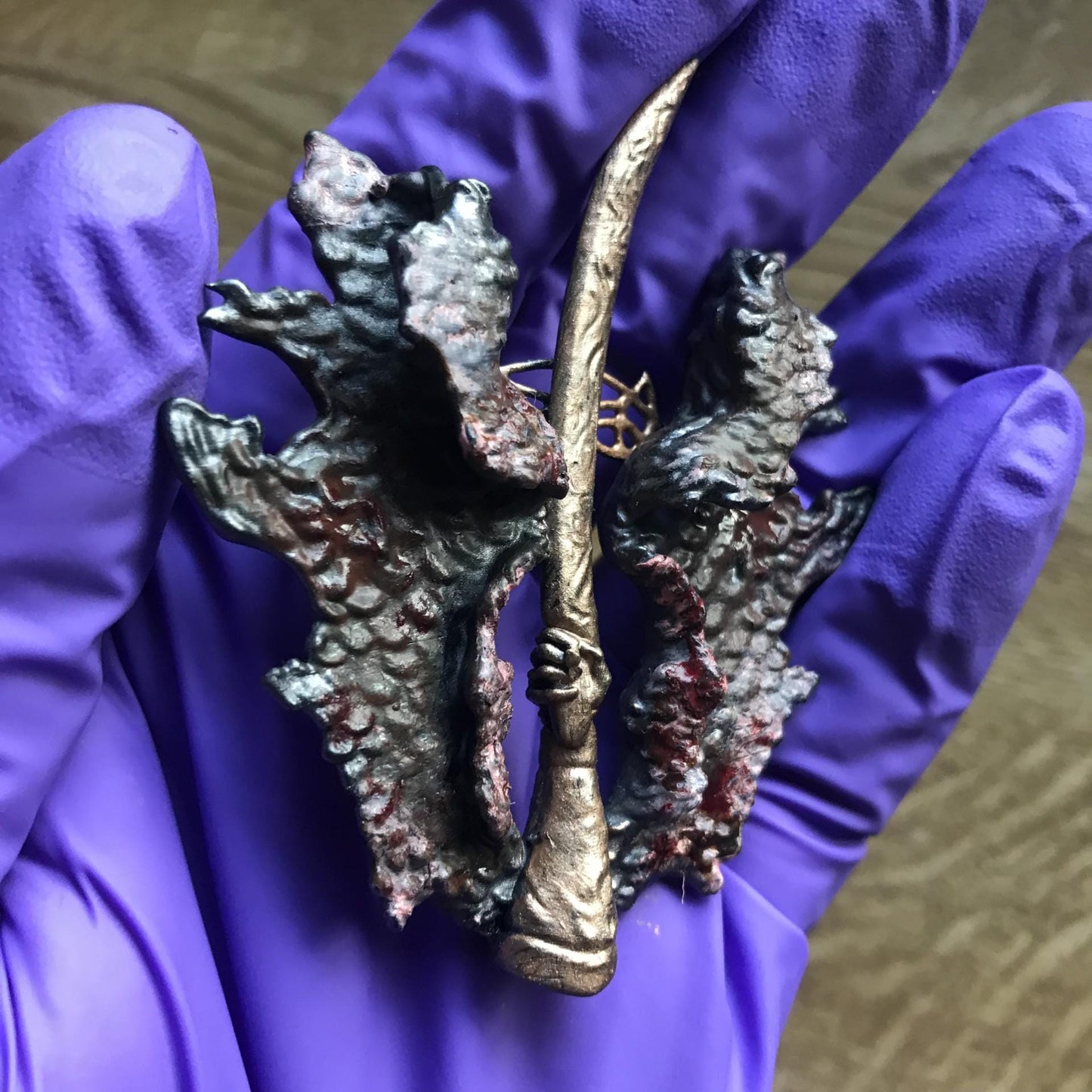 Elden Ring Talisman - Rotten Winged Sword Insignia! Elden ring Gift!