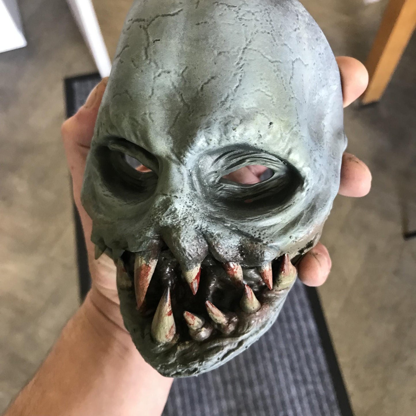 Resident Evil 4 Regenerator Mask . Wall display! Rare Resident evil Gift!